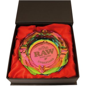 Raw Cenicero Cristal Rainbow