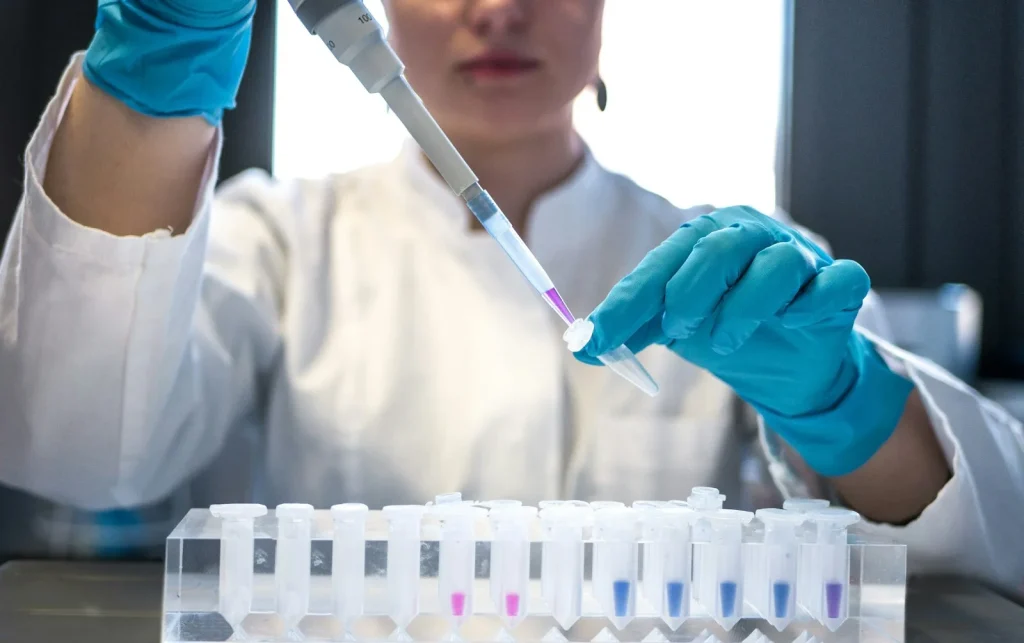 Análisis de laboratorio de un lote de CBD
