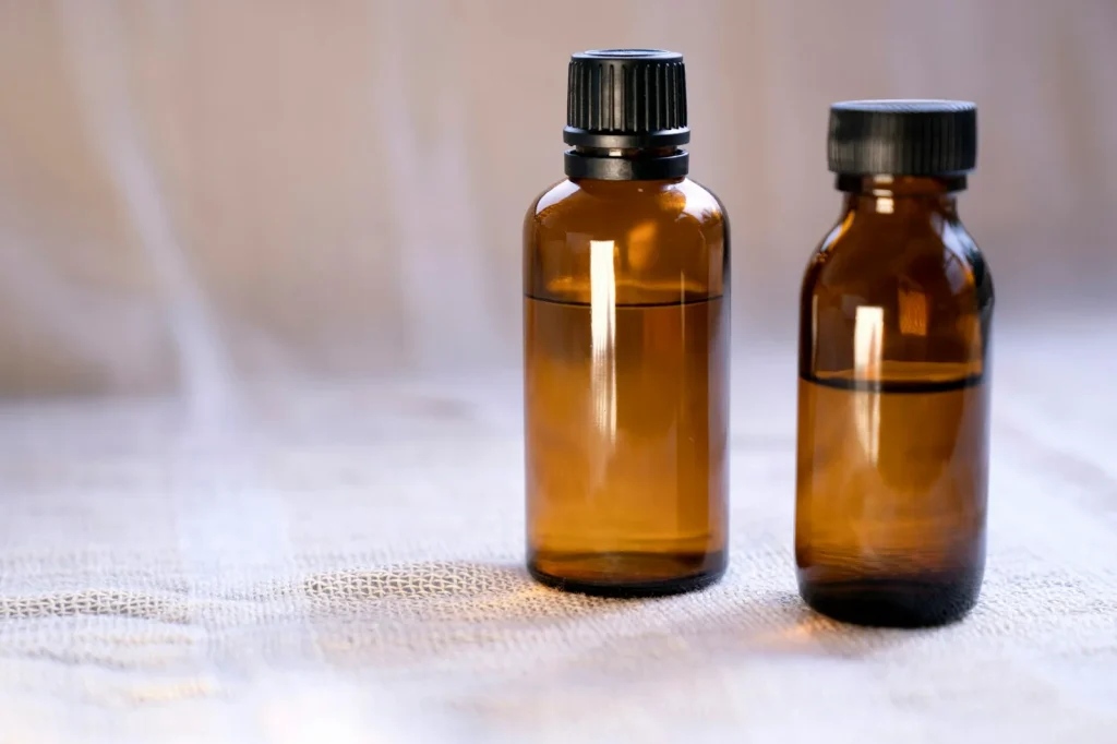 Frascos de aceite de CBD para comparar