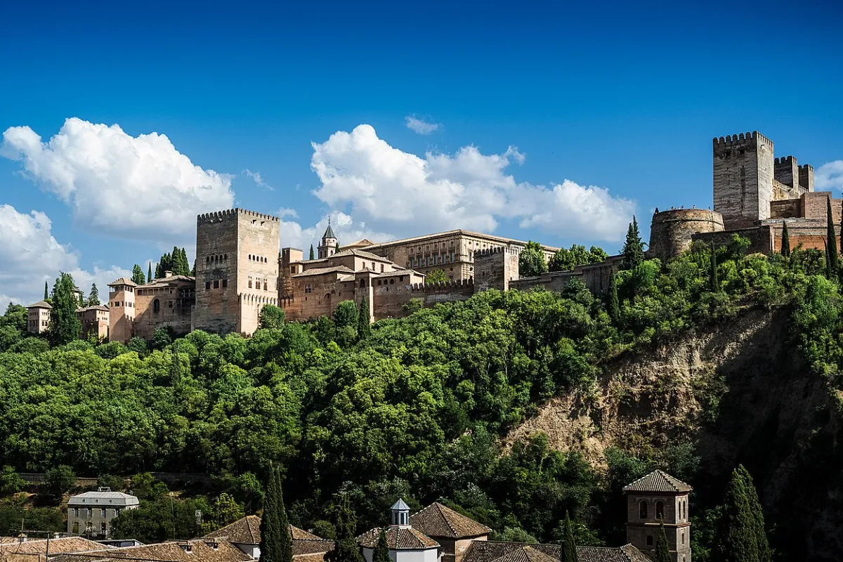 La Alhambra de Granada vista desde el Albaicín